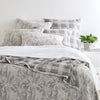 Theodore Charcoal Matelasse Sham Matelasse Sham 