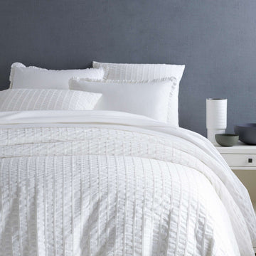 Tidal White Duvet Cover Duvet Cover 