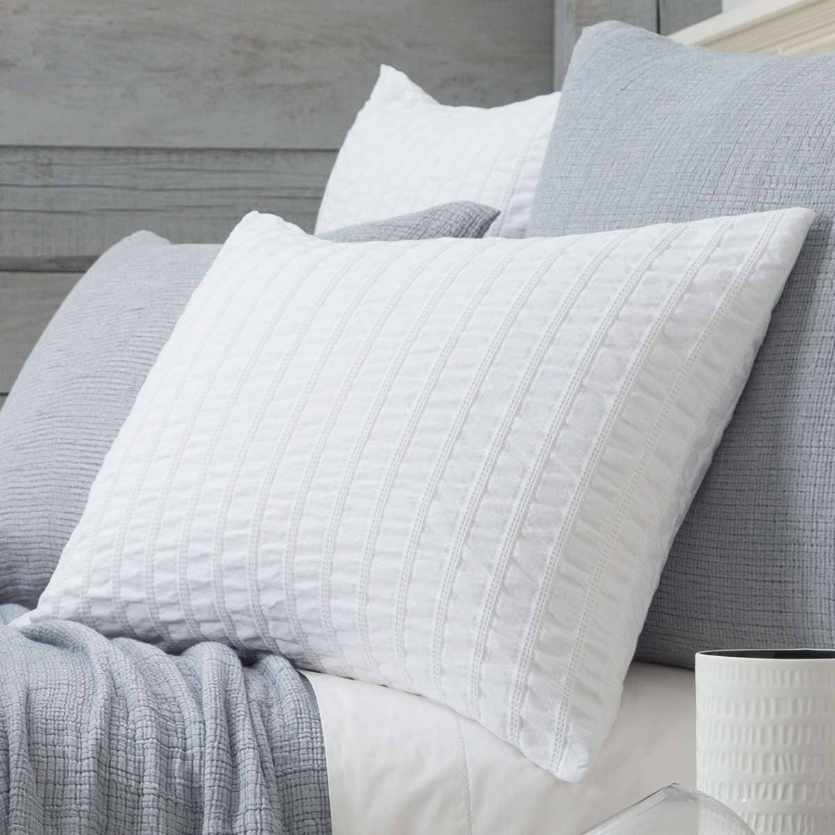Tidal White Sham Duvet Sham 