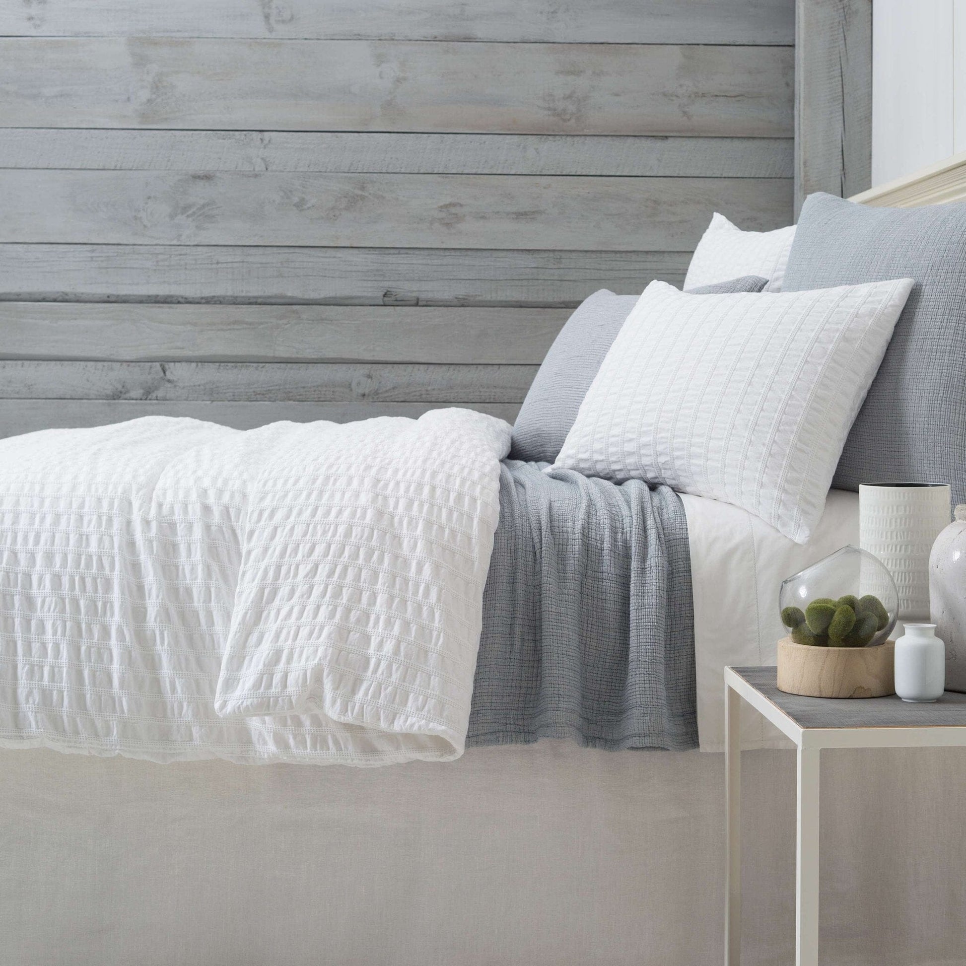 Tidal White Sham Duvet Sham 