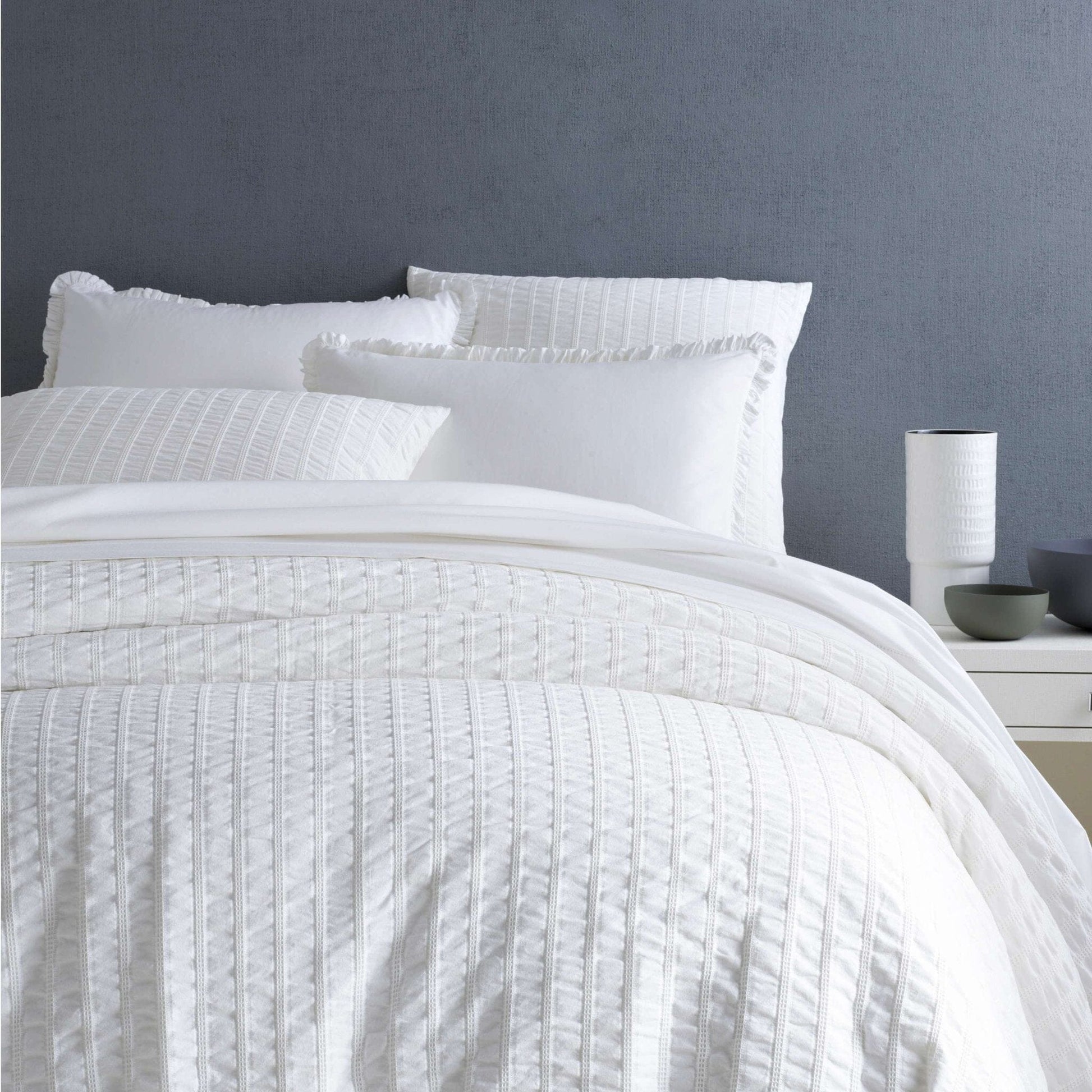 Tidal White Sham Duvet Sham 