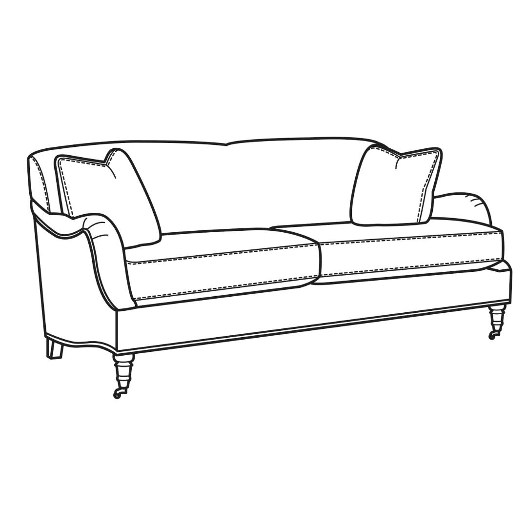 Tilly Sofa - Condo Size Sofas 