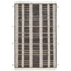 Tory Grey/Ivory Hand Knotted Wool Rug Rugs 