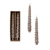 Tree Shaped Taper Candles- Champagne Candles & Home Fragrance 