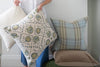 Trellis Pillow - Old Blue 20" Pillows 