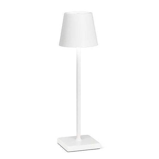 Tri Lite Cordless Lamp - White Table Lamps 