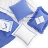 Trio French Blue Pillowcases (Pair) Pillowcases 