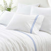 Trio French Blue Pillowcases (Pair) Pillowcases 