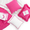 Trio Fuchsia Duvet Cover Duvet Cover 