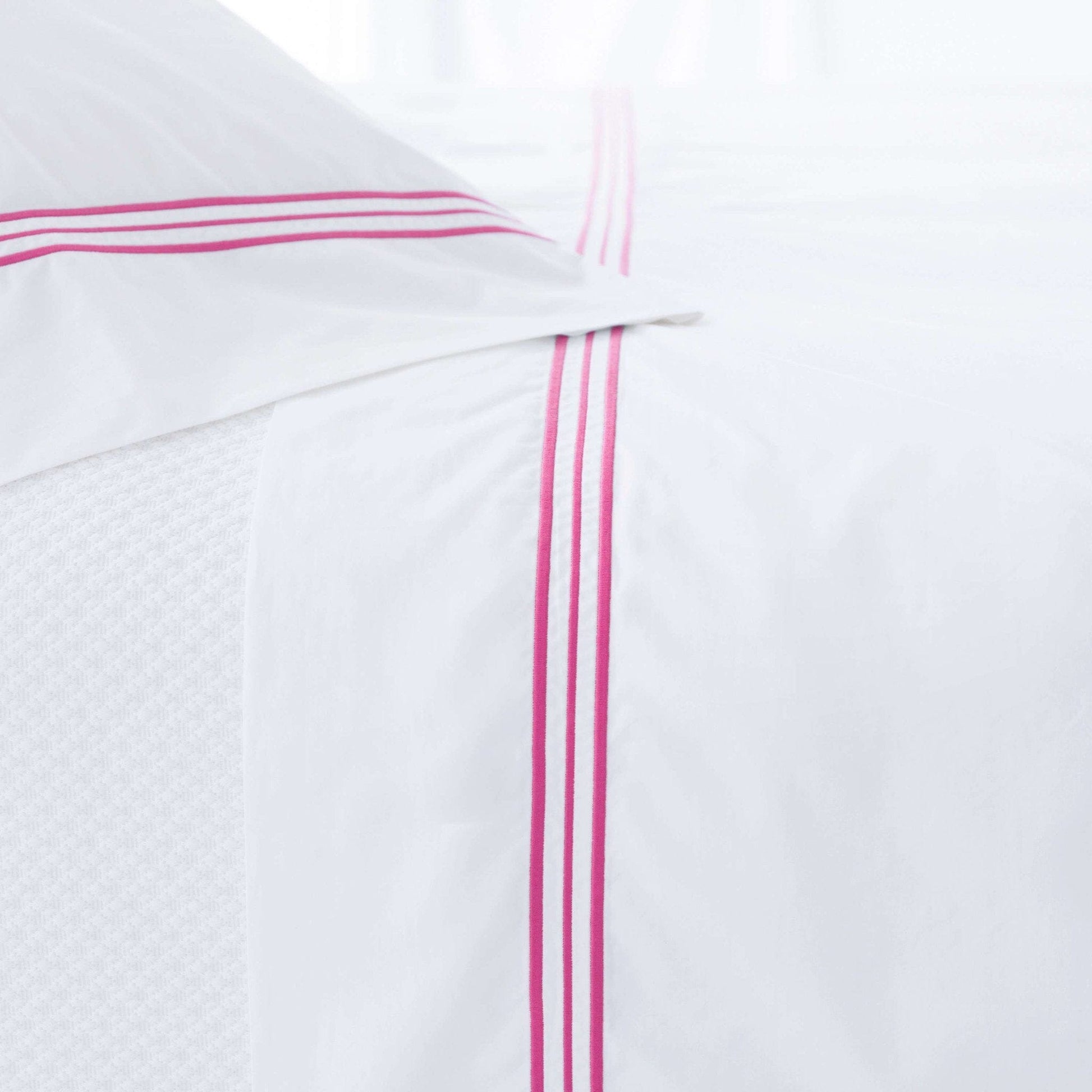 Trio Fuchsia Flat Sheet Flat Sheet 