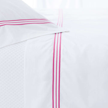 Trio Fuchsia Flat Sheet Flat Sheet 