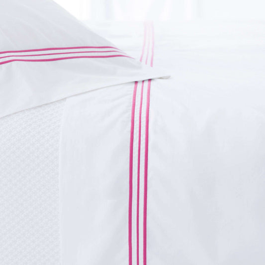 Trio Fuchsia Flat Sheet Flat Sheet 