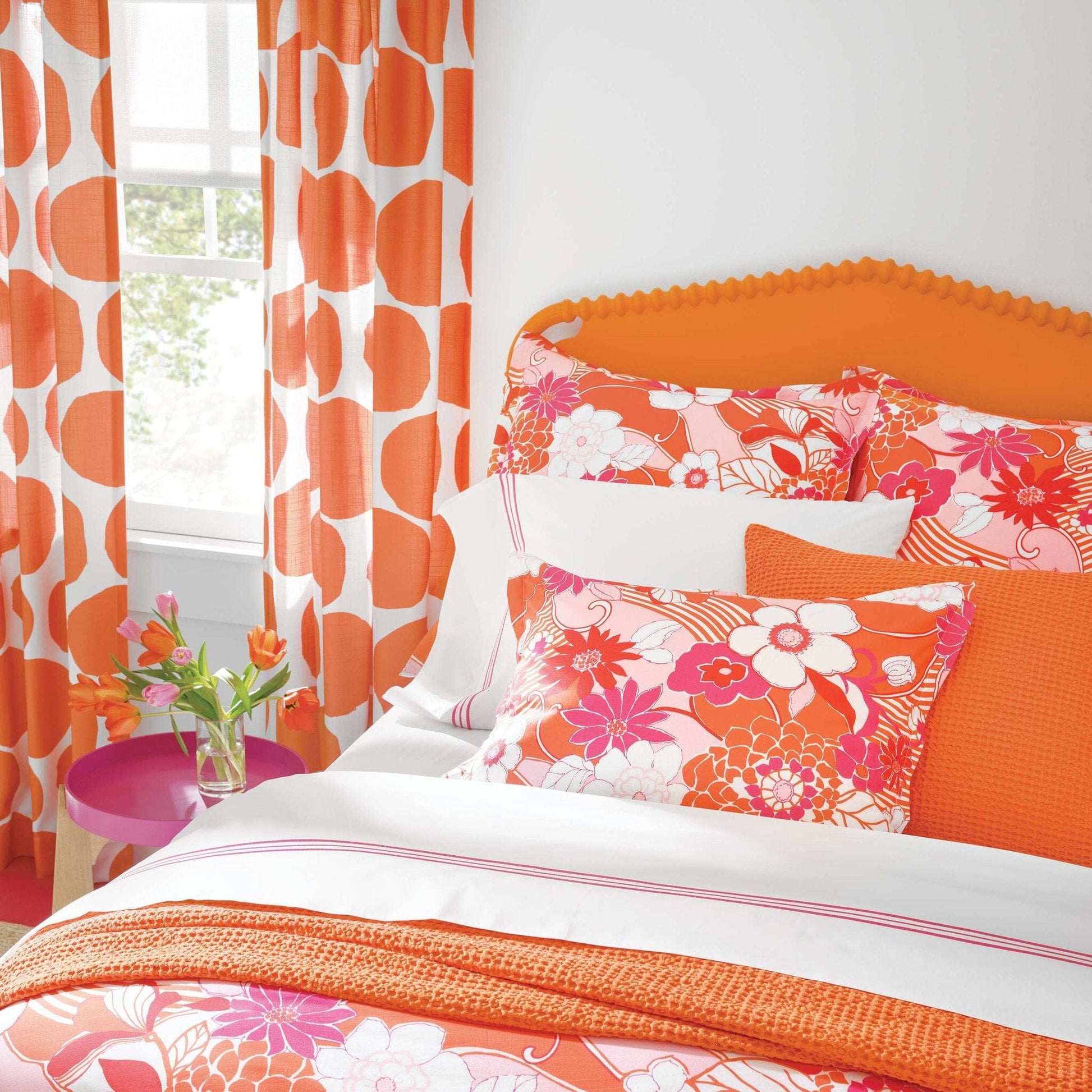 Trio Fuchsia Pillowcases (Pair) Pillowcases 