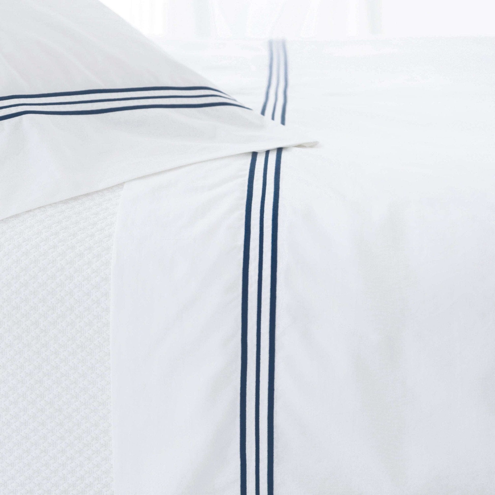 Trio Indigo Flat Sheet Flat Sheet 