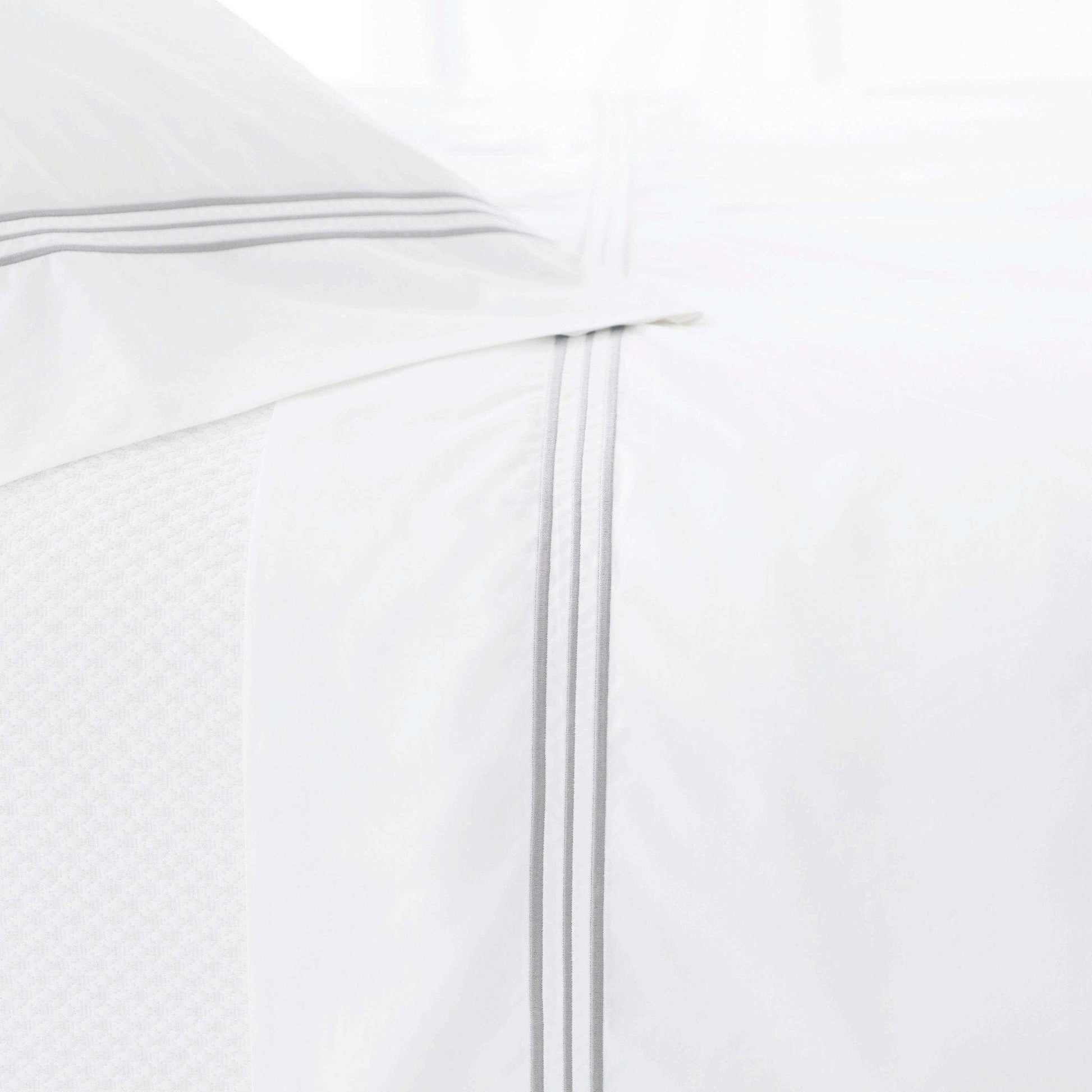 Trio Pearl Grey Flat Sheet Flat Sheet 