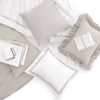 Trio Pearl Grey Flat Sheet Flat Sheet 