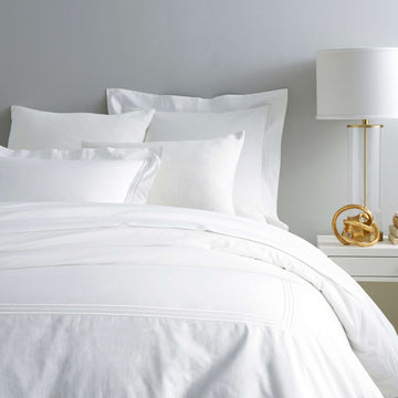 Trio White Duvet Cover Duvet Cover 
