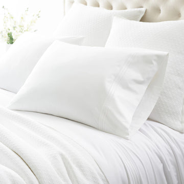 Trio White Flat Sheet Flat Sheet 