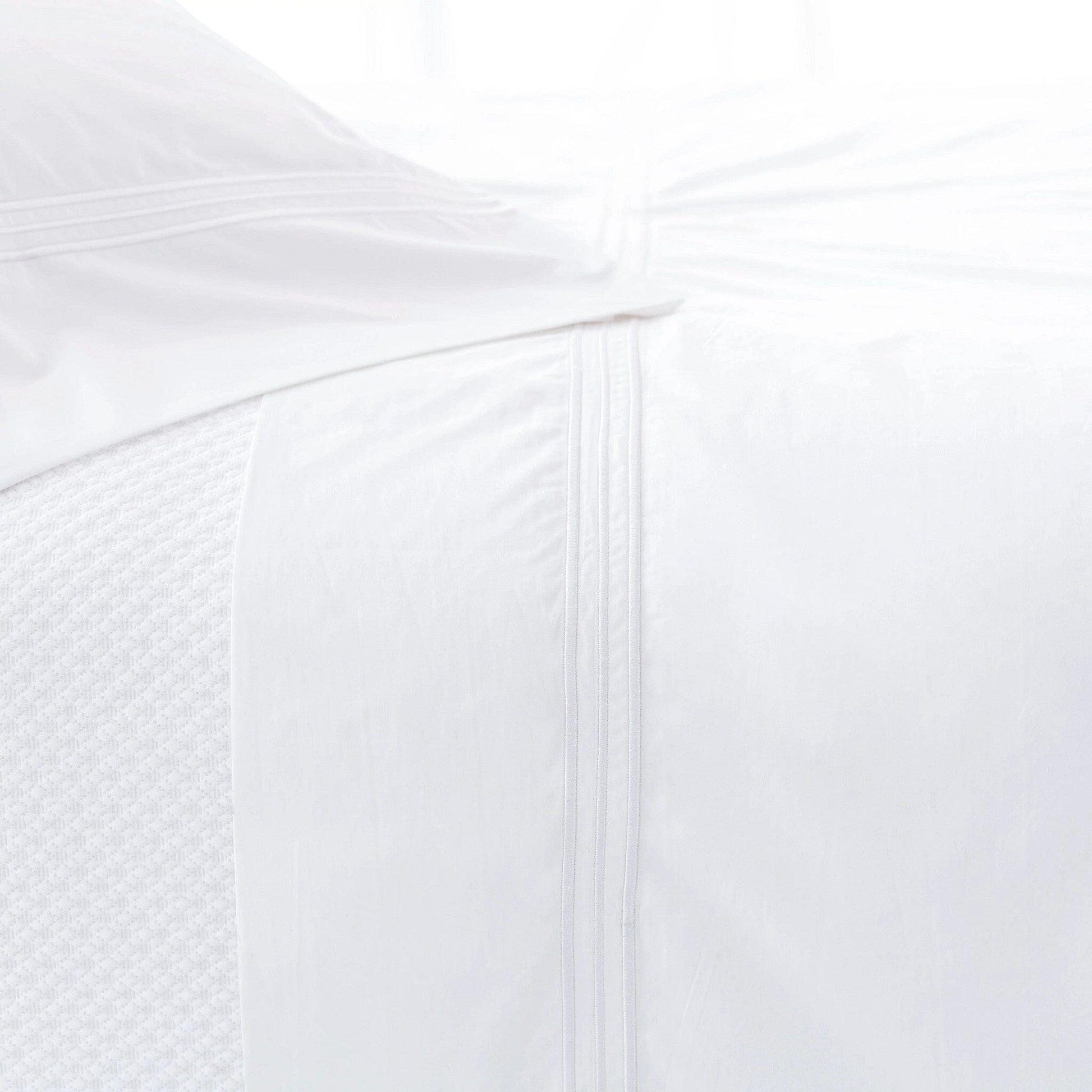 Trio White Flat Sheet Flat Sheet 