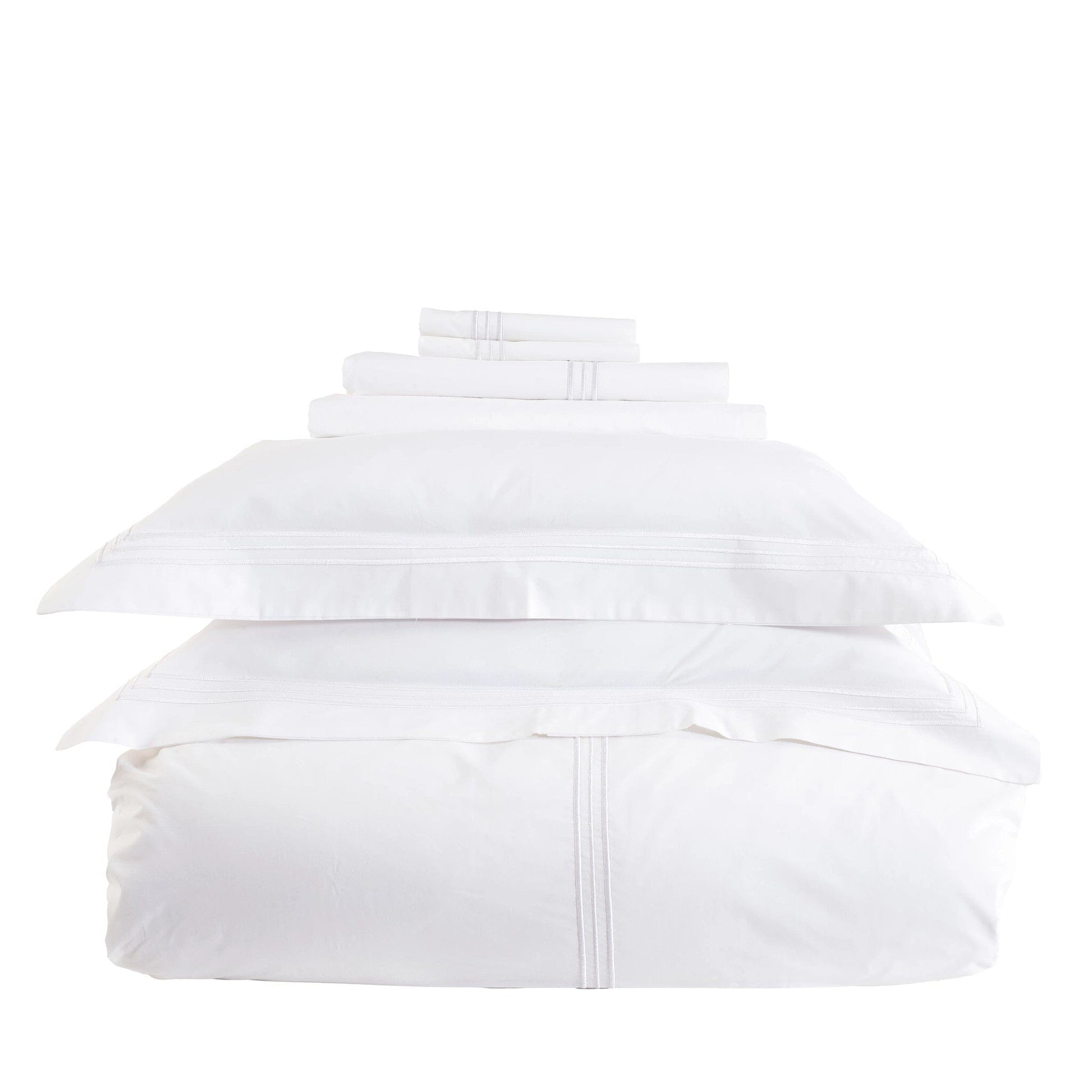 Trio White Sham Duvet Sham 