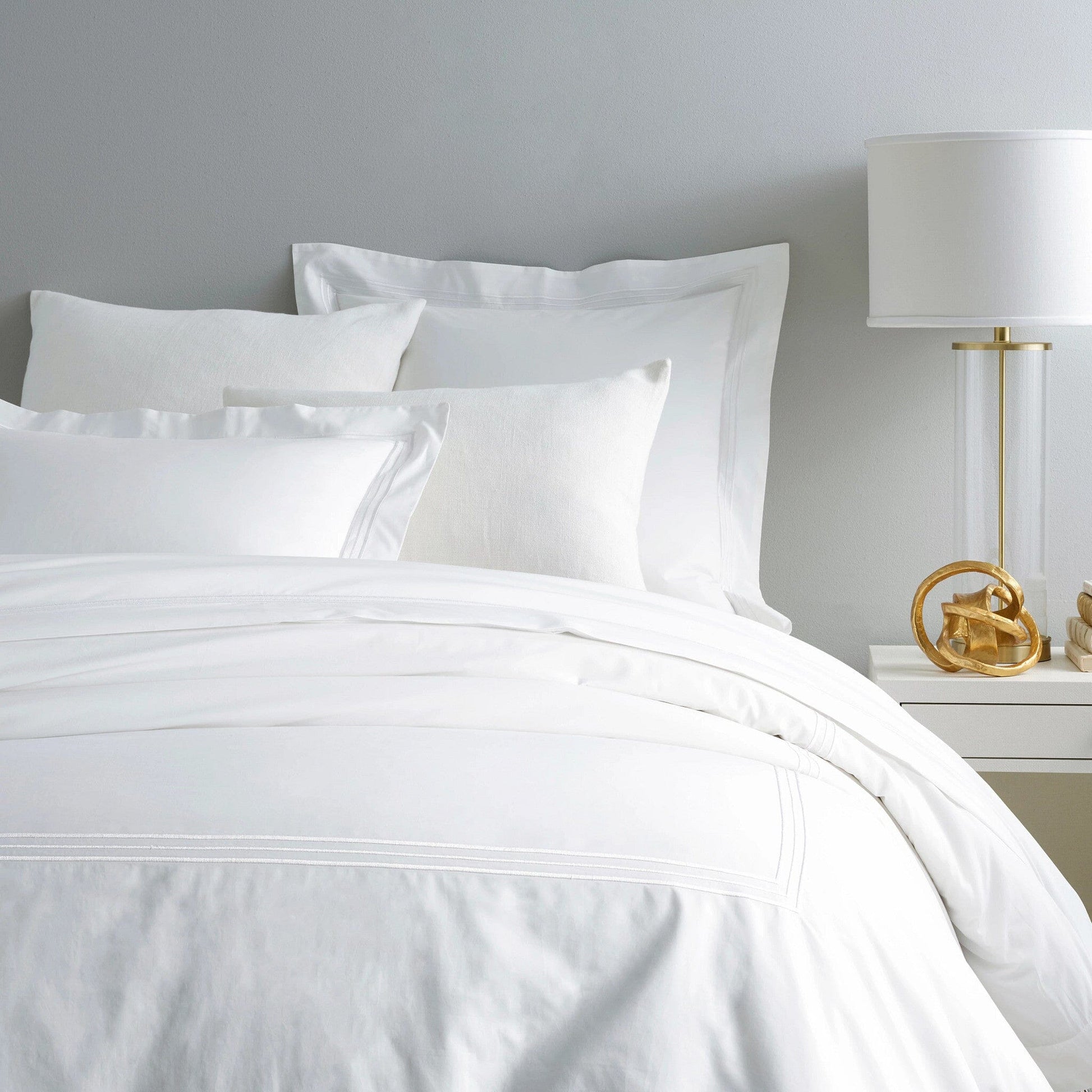 Trio White Sham Duvet Sham 