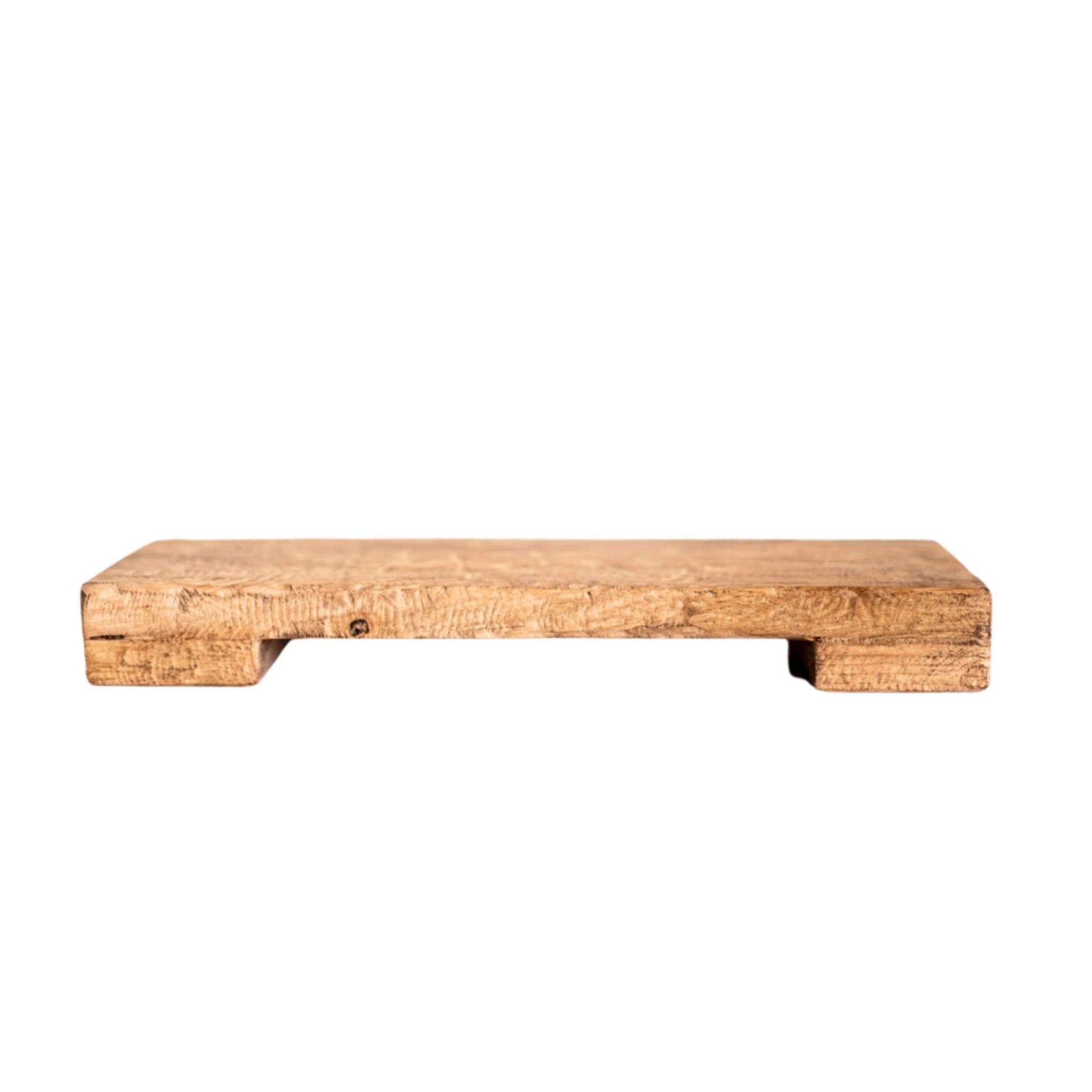 Trivet Riser Reclaimed Elm Wood Natural Objects & Accents 