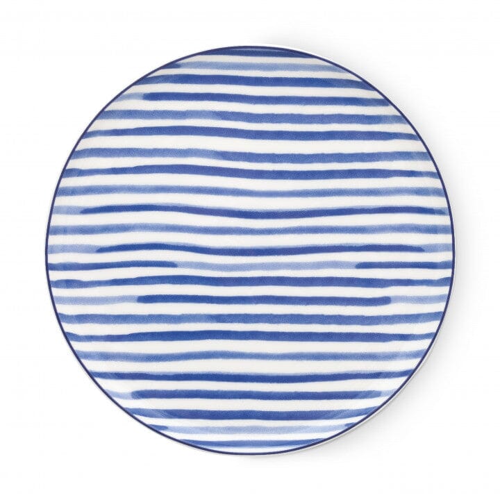 Tulip Stripe Appetizer Plate Serveware 