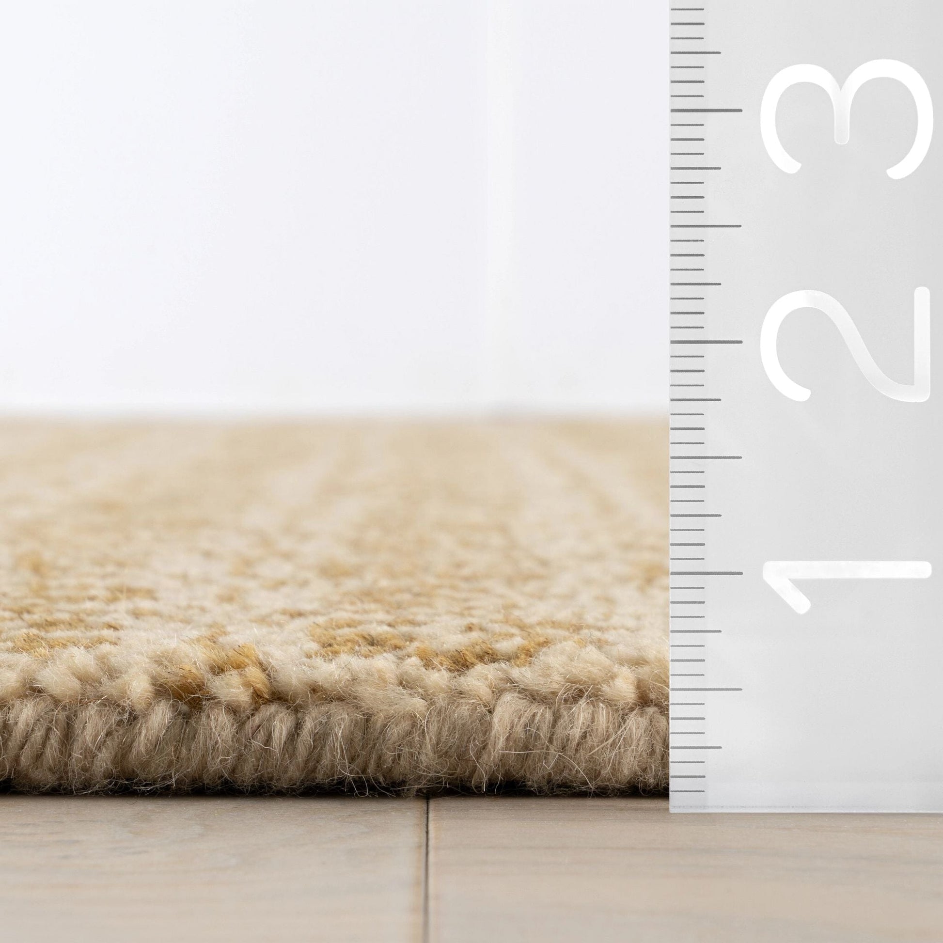 Tullie Ochre Hand Knotted Wool Rug Rugs 