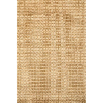 Tullie Ochre Hand Knotted Wool Rug Rugs 