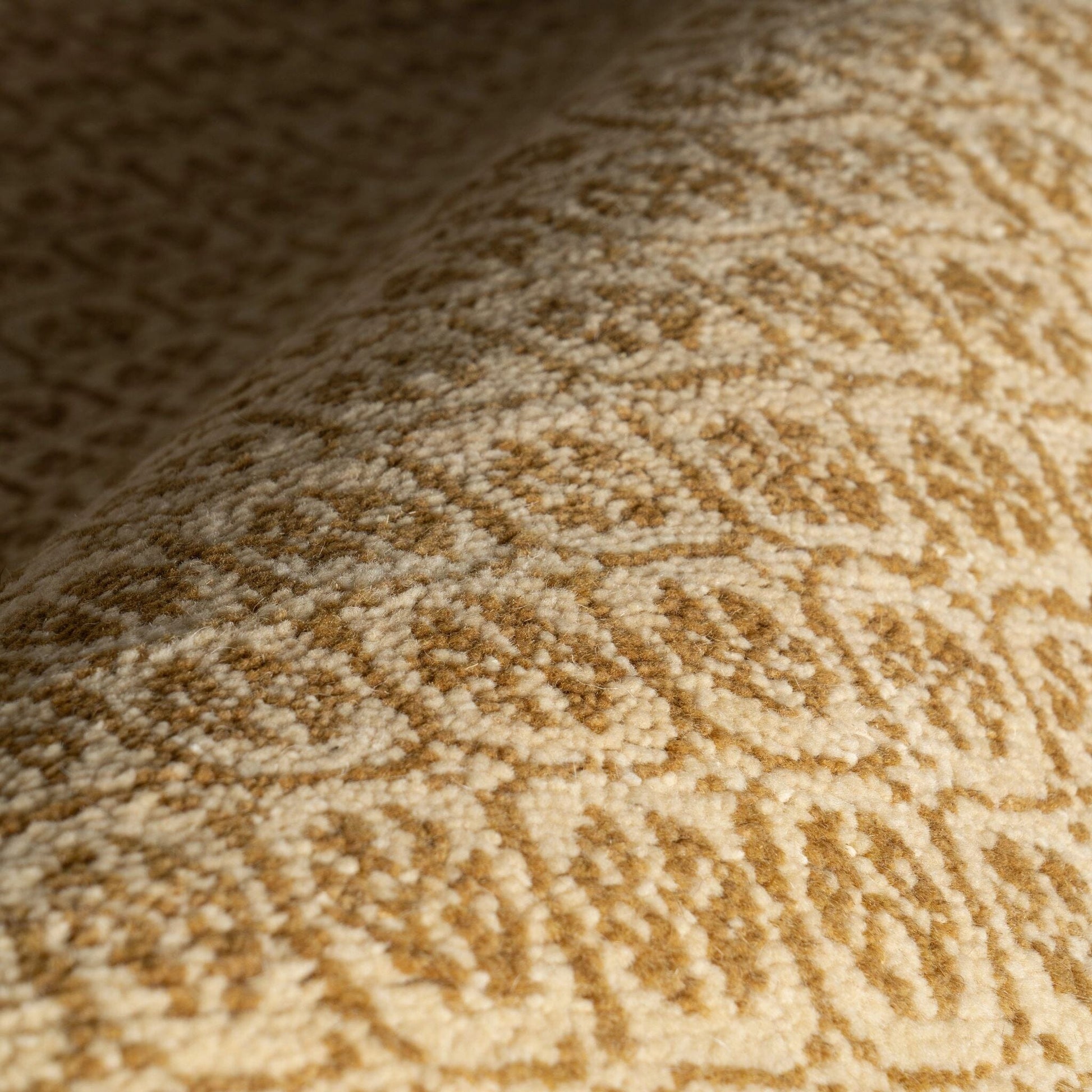 Tullie Ochre Hand Knotted Wool Rug Rugs 
