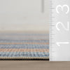 Tyne Coastal Striped Machine Washable Rug - Blue Rugs 