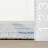 Valen Modern Plaid Machine Washable Rug - Blue Rugs 