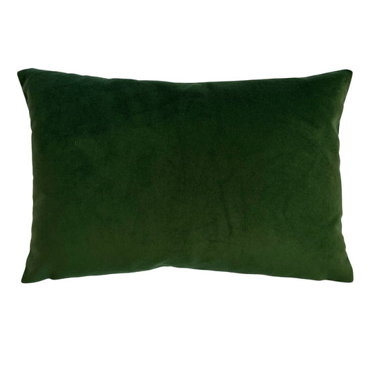 Velvet Pillow - Pine Lumbar Pillows 