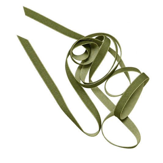 Velvet Ribbon 3/8" - 25yds - Moss Objects & Accents 