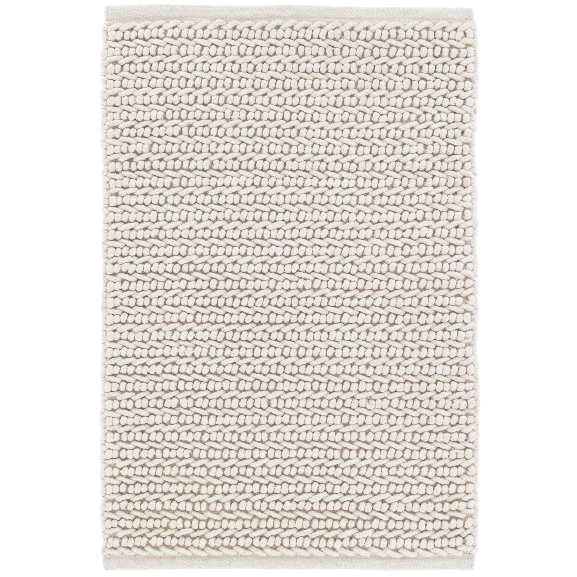 Veranda Ivory Handwoven Performance Rug Rugs 