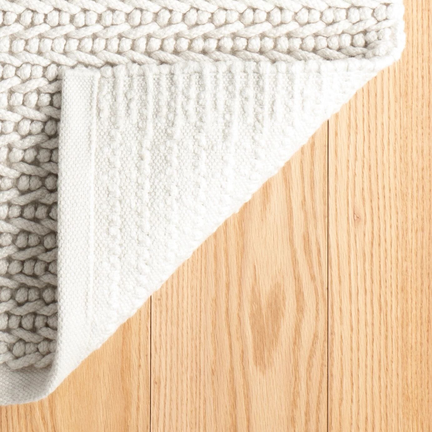 Veranda Ivory Handwoven Performance Rug Rugs 