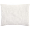 Viola Velvet Dove White Quilted Sham Quilted Sham 