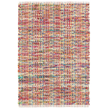 Vista Chindi Handwoven Cotton Rug - Multi Rugs 