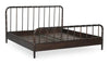 Vivian Dark Brown Bed Beds & Bed Frames 