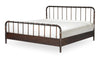 Vivian Dark Brown Bed Beds & Bed Frames 