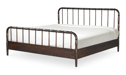 Vivian Dark Brown Bed Beds & Bed Frames 