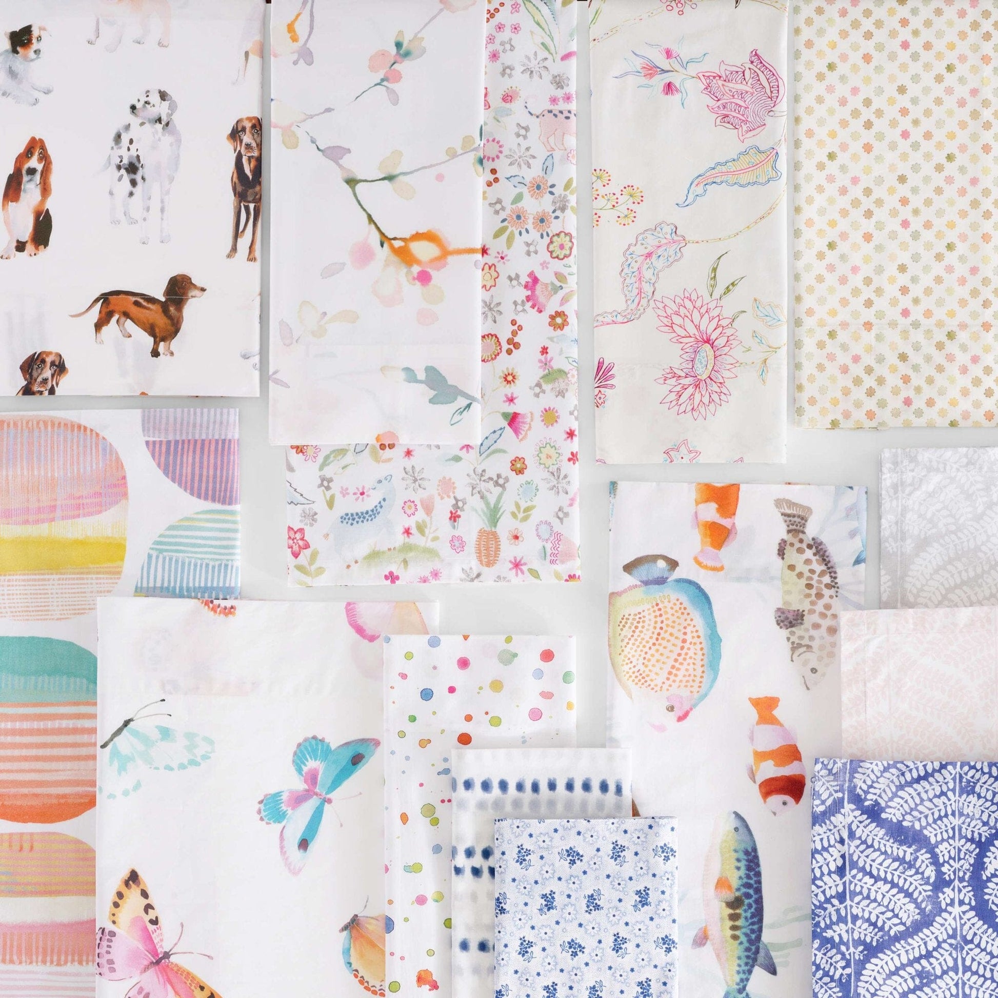 Watercolor Dots Sheet Set Sheet Set 