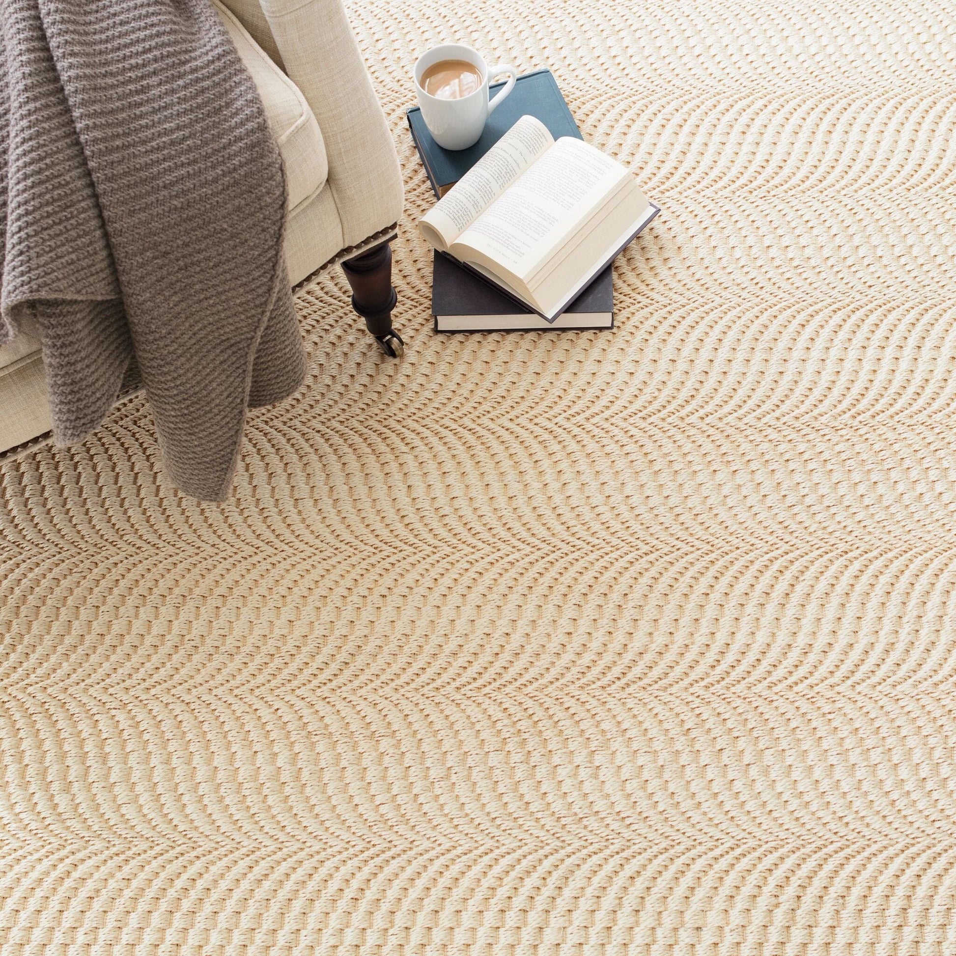 Wave Sand Woven Sisal Rug Rugs 