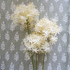 White Allium Spray 25" Greenery 