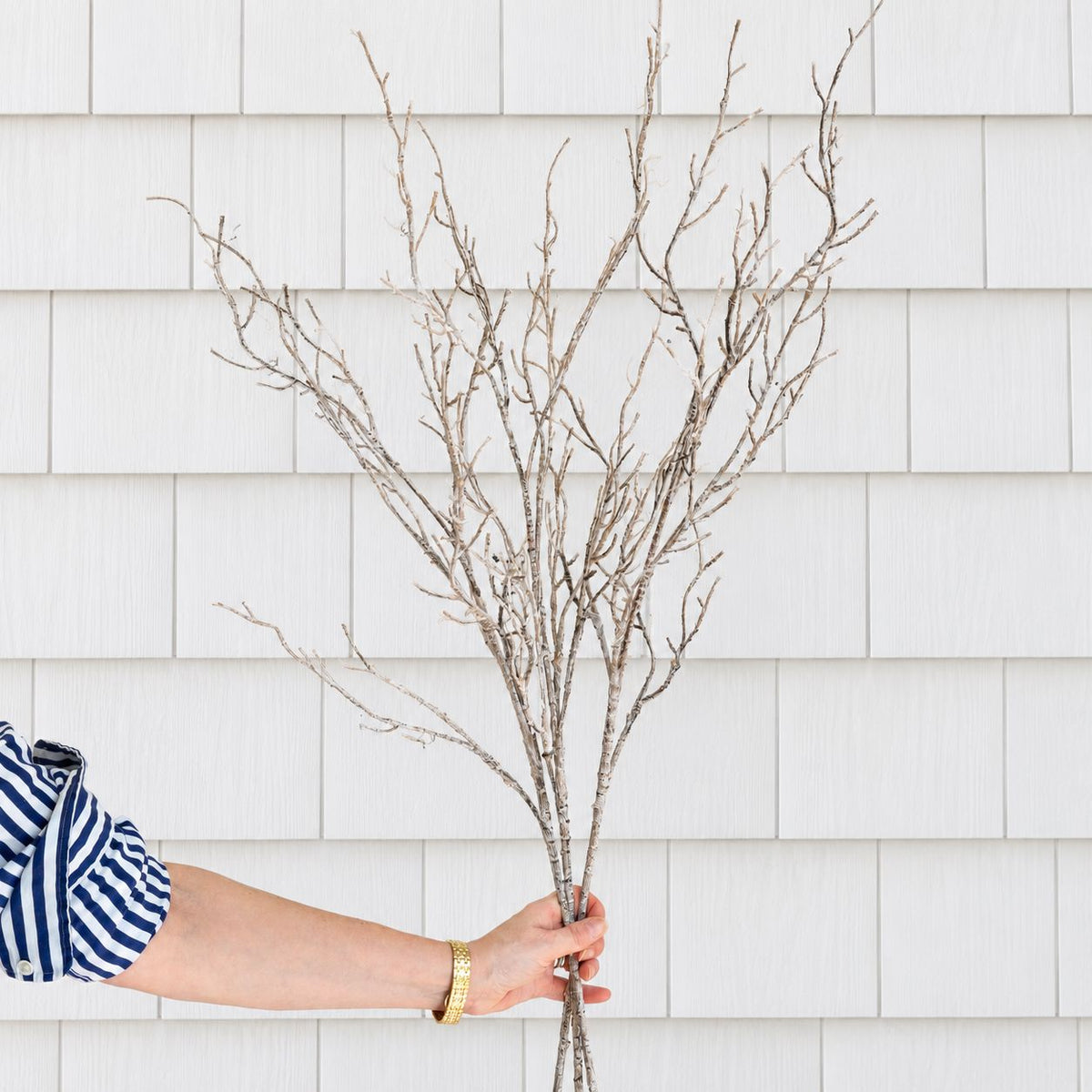 White Birch Twig Branch 40" Indoor/Outdoor Greenery 