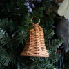 Wicker Bell Ornament Objects & Accents 