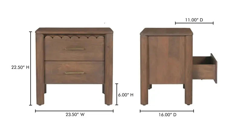 Willy Nightstand Accent Tables 