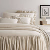 Wilton Natural Ruffle Sham Shams & Pillowcases 