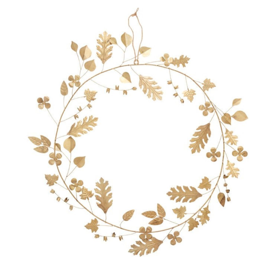 Winter Weather Metal Wreath 17" Objects & Accents 