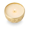 Winter White Radiant Pressed Metal Candle Candles & Home Fragrance 